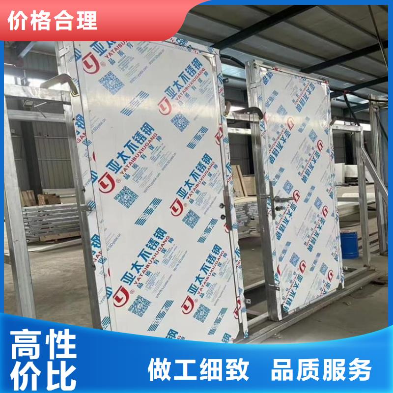 销售不锈钢单开铅门公司