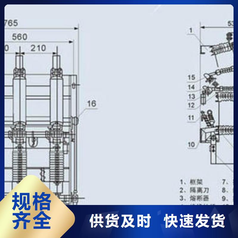 高压负荷开关FKN12-12/630A优质工艺