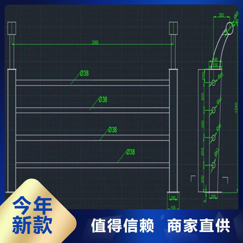 钢板桥梁防撞护栏款式新颖