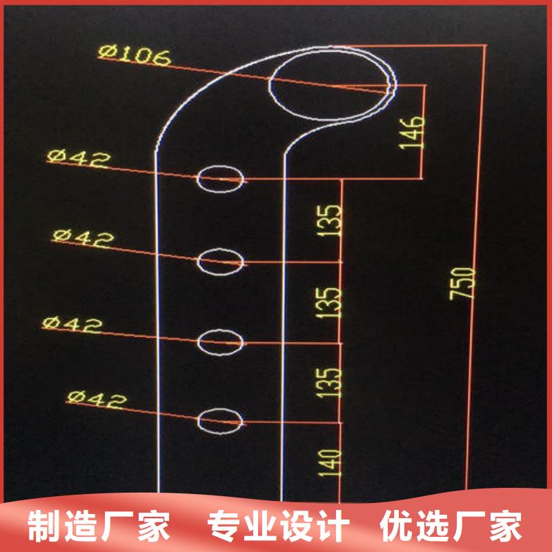 不锈钢复合管道路护栏发货迅速