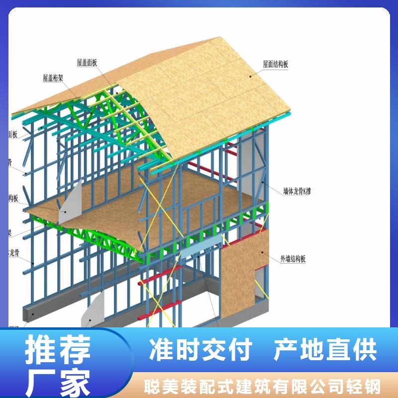 【现代风格轻钢别墅】轻钢别墅自有厂家