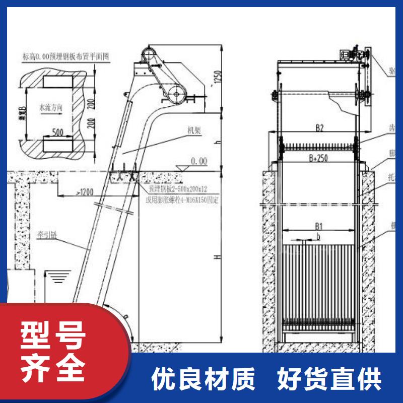 清污机铸铁圆闸门可接急单