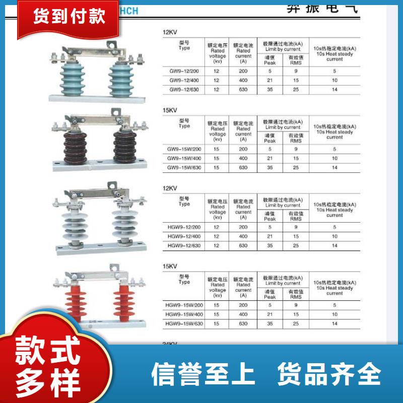 高压隔离开关【金属氧化物避雷器】实体诚信厂家