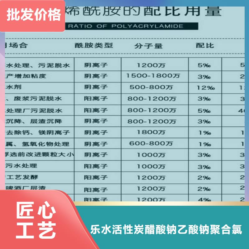 醋酸钠聚丙烯酰胺敢与同行比质量