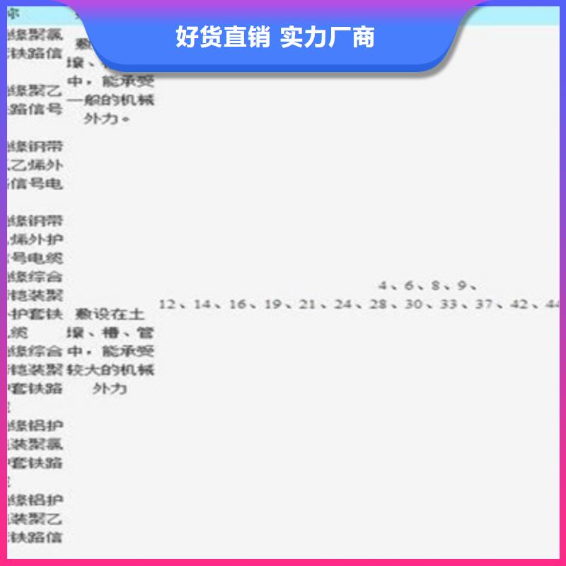 铁路信号电缆本安防爆电缆厂家