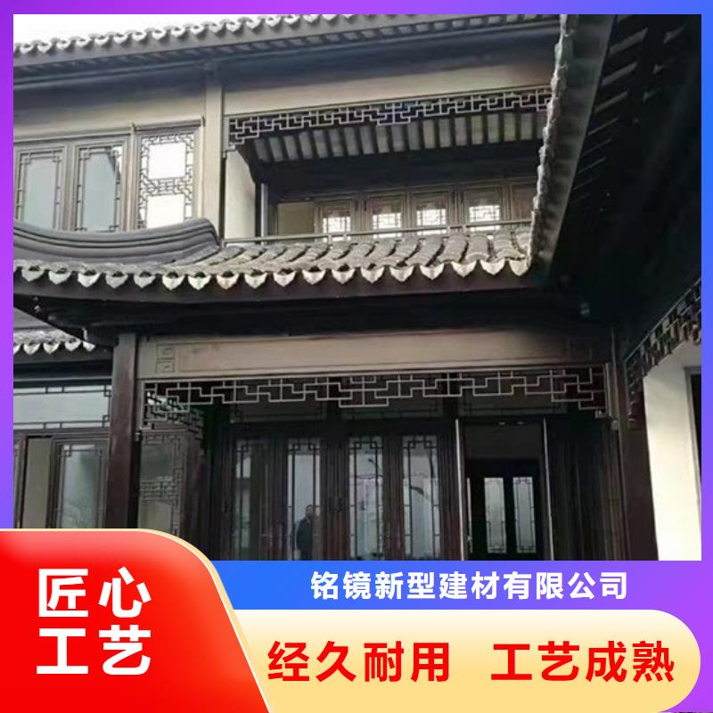 铝代木古建,古铜色回廊建筑厂家直销