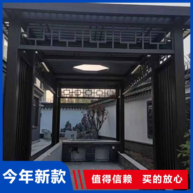 古建亭廊铝代木古建源头直供