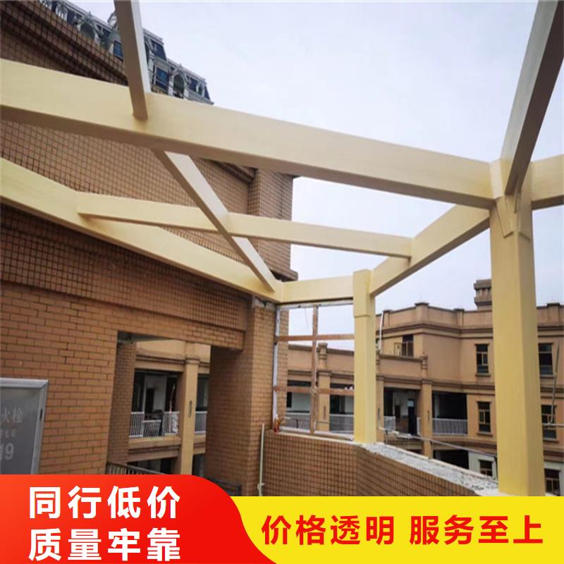 园林仿古建筑木纹漆厂家施工