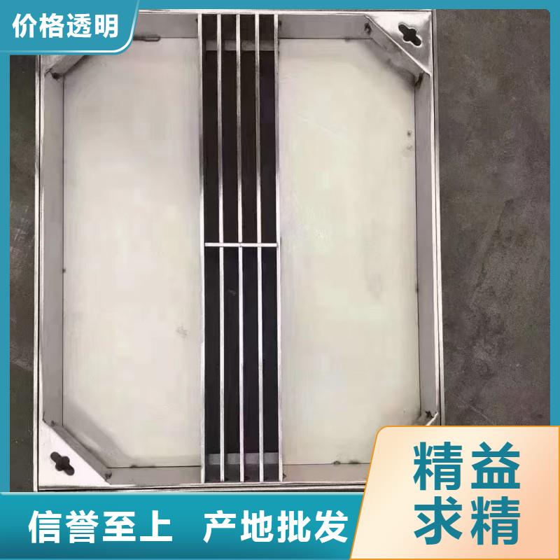 不锈钢双开井盖1000*1000现货供应建通铸造厂家