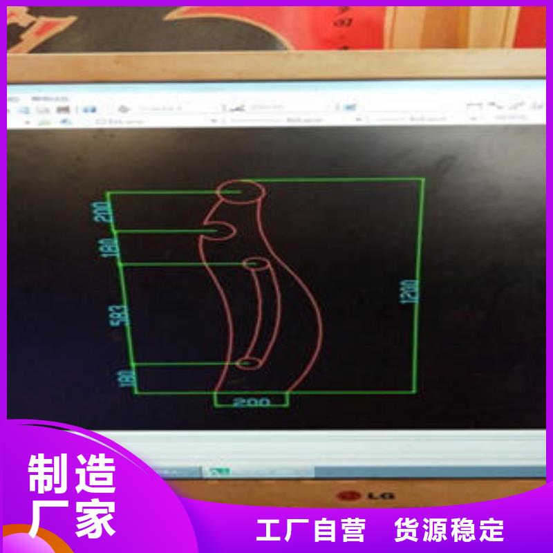 道路隔离栏杆-201不锈钢复合管护栏厂家用心做品质